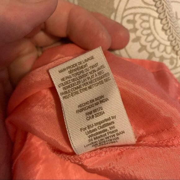 New Romantics Womens Sleeveless Zip Up Coral Floral Sheath Dress Size 2 - Picture 6 of 7